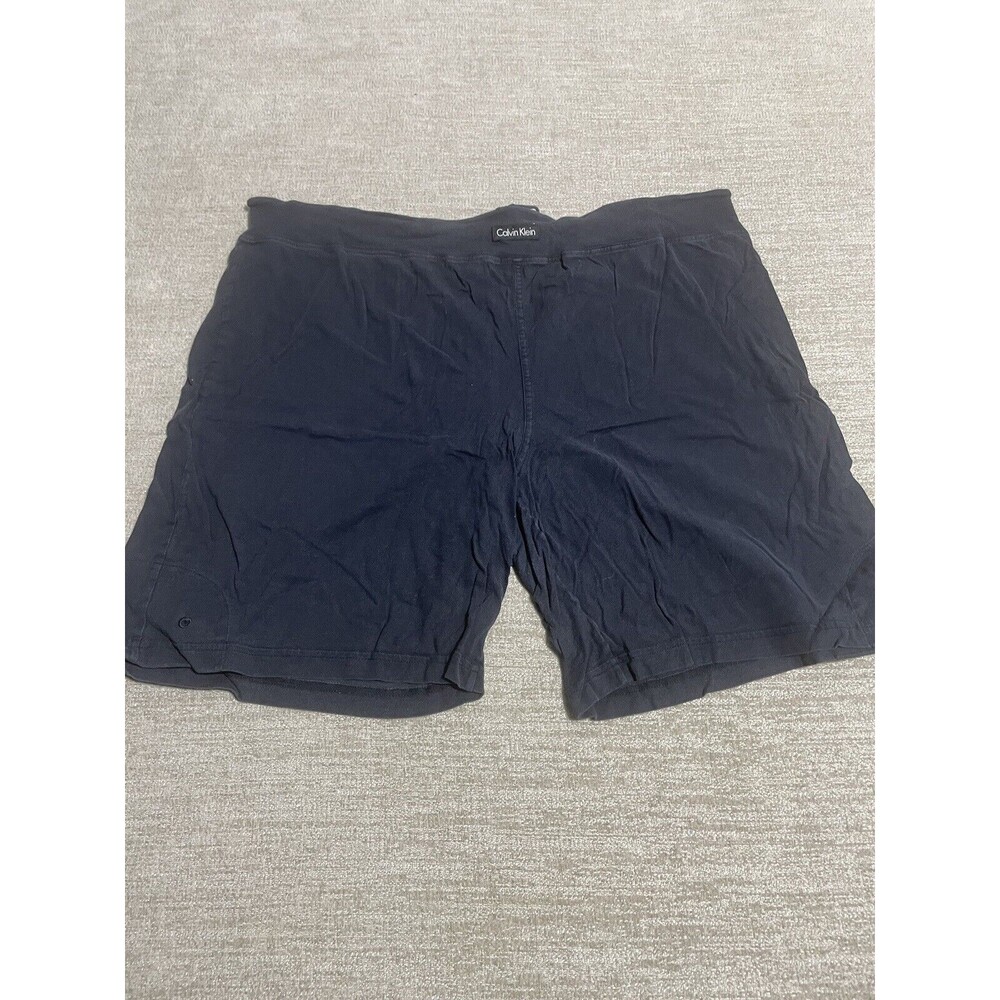 Calvin Klein Shorts Men's Size Large Trunks Shorts Blue Cotton